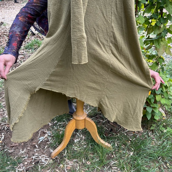 NWT -Gorgeous Army Green Ruthy Duster - Picture 4 of 7